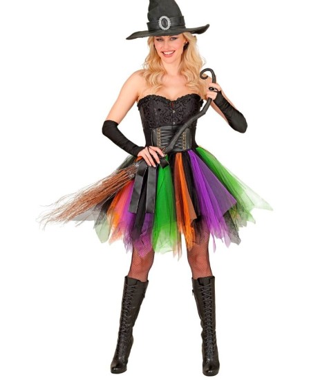 TUTU HALLOWEEN ARCO IRIS DELUXE