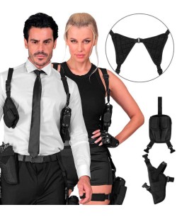 FUNDA PARA PISTOLAS HOMBROS SIN PISTOLAS 2
