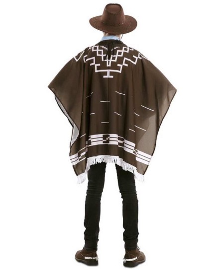 DISFRAZ DE PONCHO DE VAQUERO