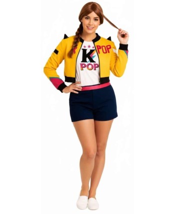 DISFRAZ DE K-POP GUERRERA RUMI PARA MUEJR