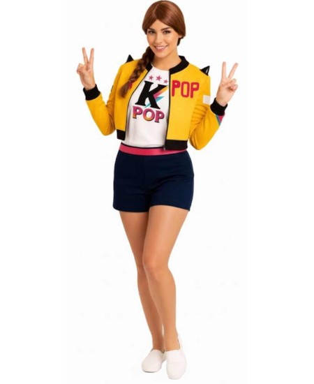 DISFRAZ DE K-POP GUERRERA RUMI PARA MUEJR