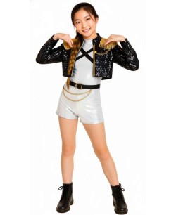 DISFRAZ DE K-POP HUNTRIX GUERRERA INFANTIL 2