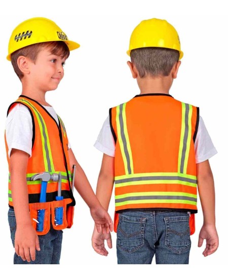 CHALECO CONSTRUCTOR CON HERRAMIENTAS INFANTIL