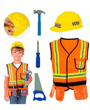 CHALECO CONSTRUCTOR CON HERRAMIENTAS INFANTIL