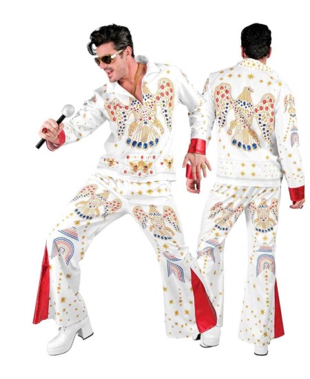 DISFRAZ DE ELVIS REY DEL ROCK AGUILA