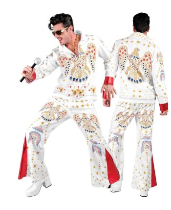 DISFRAZ DE ELVIS REY DEL ROCK AGUILA