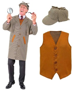 DISFRAZ DE DETECTIVE PARA ADULTO 2