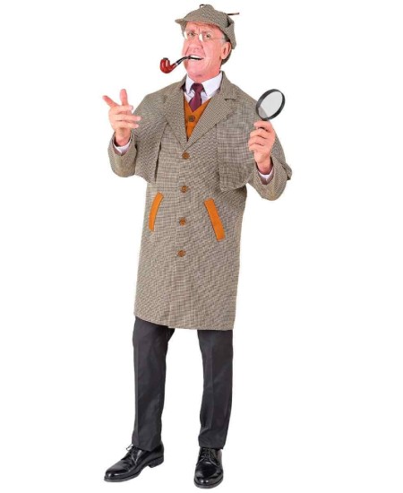 DISFRAZ DE DETECTIVE PARA ADULTO
