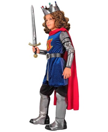 DISFRAZ DE REY MEDIEVAL INFANTIL