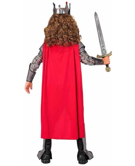 DISFRAZ DE REY MEDIEVAL INFANTIL