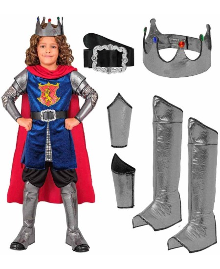 DISFRAZ DE REY MEDIEVAL INFANTIL