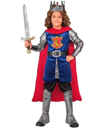 DISFRAZ DE REY MEDIEVAL INFANTIL