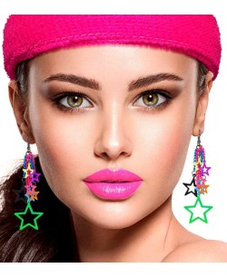 PENDIENTES AÑOS 80 ESTRELLAS