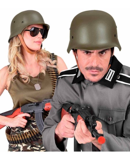 CASCO MILITAR VERDE