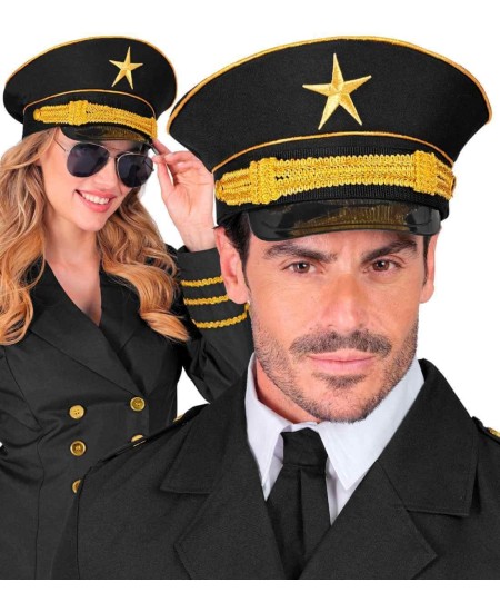 GORRA PILOTO CON ESTRELLA