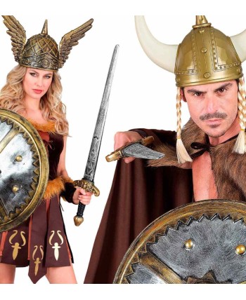 ESPADA VIKINGA PLATEADA