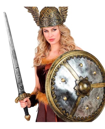 ESPADA VIKINGA PLATEADA