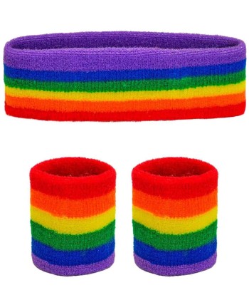 CINTAS VERDE ARCO IRIS