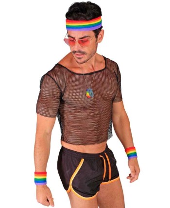 CINTAS VERDE ARCO IRIS