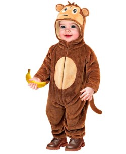 DISFRAZ DE MONITO BUZO PARA BEBE 2