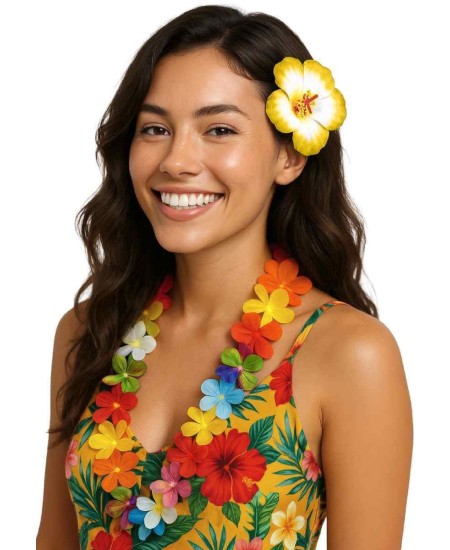 FLORES HAWAIANAS 3 UNIDADES
