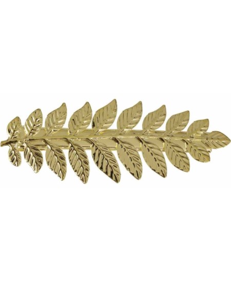 PINZA PARA EL PELO HOJA DE LAUREL DORADA