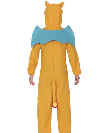 DISFRAZ DE DRAGON NARANJA ADULTO