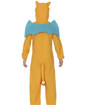 DISFRAZ DE DRAGON NARANJA ADULTO
