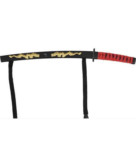 KATANA NINJA NEGRA DECORADA