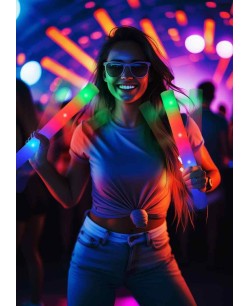 BASTON LUZ LED MULTICOLOR