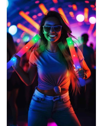 BASTON LUZ LED MULTICOLOR