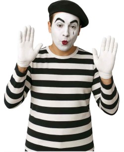 CAMISETA RAYAS BLANCAS Y NEGRA HOMBRE