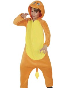 DISFRAZ DE DRAGON NARANJA INFANTIL