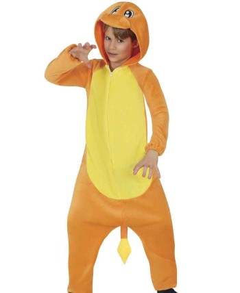 DISFRAZ DE DRAGON NARANJA INFANTIL