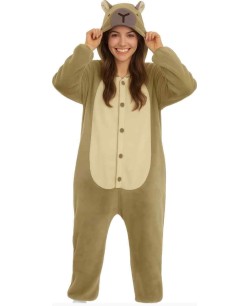 DISFRAZ DE CAPIBARA PARA MUJER