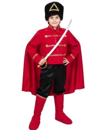 Disfraz de husar rosa