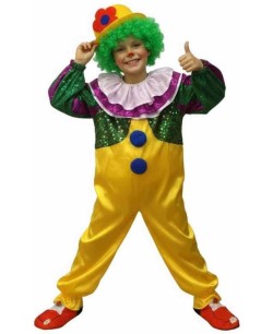 DISFRAZ DE PAYASO LUJO PARA NIÑO