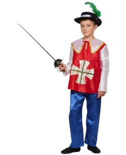 Disfraz de mosquetero niño