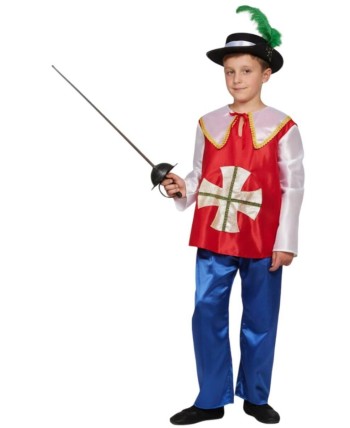 Disfraz de mosquetero niño