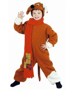 DISFRAZ DE PERRO MARRON INFANTIL