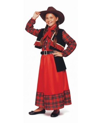 DISFRAZ  DE VAQUERA NIÑA