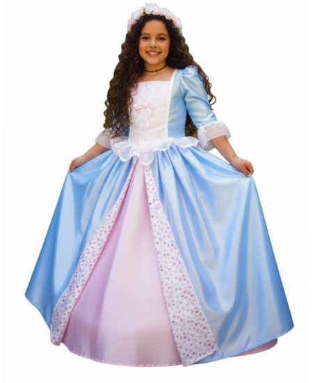 DISFRAZ DE PRINCESA ROSABELLA PARA NIÑA