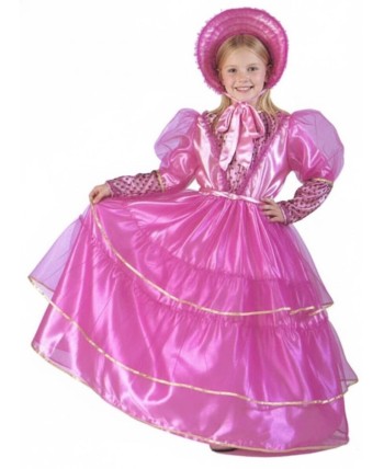 DISFRAZ DE MARQUESA ROSA