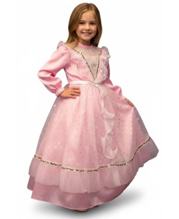 DISFRAZ DE PRINCESA DE PLATA PARA NIÑA