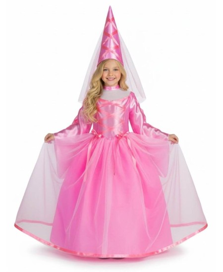 Traje de hada rosa niña