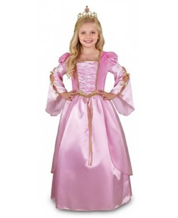 DISFRAZ DE PRINCESA ROSA DAMA