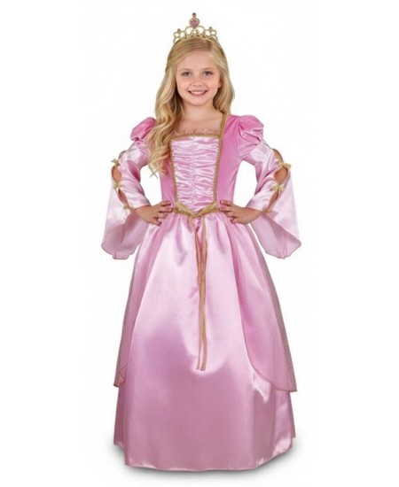 DISFRAZ DE PRINCESA ROSA DAMA