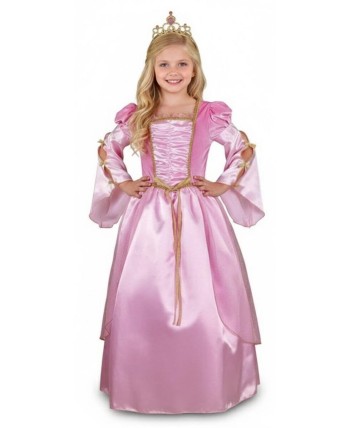 DISFRAZ DE PRINCESA ROSA DAMA