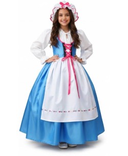 Disfraz de dulcinea para niña