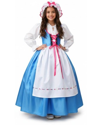 Disfraz de dulcinea para niña